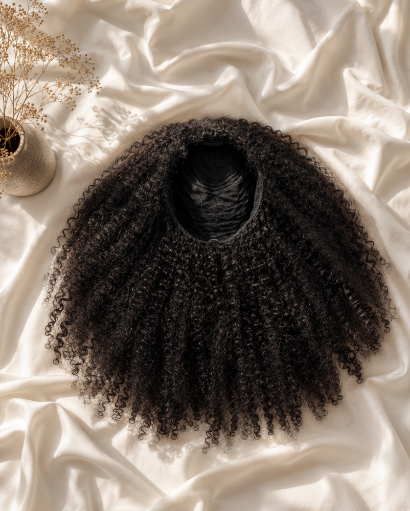 The Jolie Half Wig